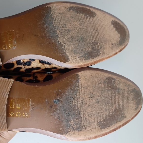 Madewell The Frances Leopard Print Calf Hair Sz 6 1/2” Loafers - Picture 14 of 14